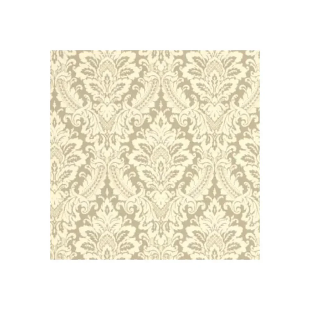 Waverly NIP Linen 1-Panel DONNINGTON Damask Light Filtering Window Curtain 52x63